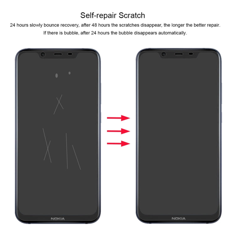 ENKAY Hat-Prince 3D Full Screen Protector Explosion-proof Hydrogel Film for Nokia X7, Nokia X7