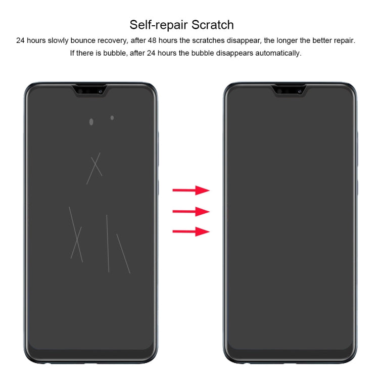 ENKAY Hat-Prince 3D Full Screen Protector Explosion-proof Hydrogel Film for Asus Zenfone Max Pro (M2) ZB631KL, Asus Zenfone Max Pro (M2) ZB631KL