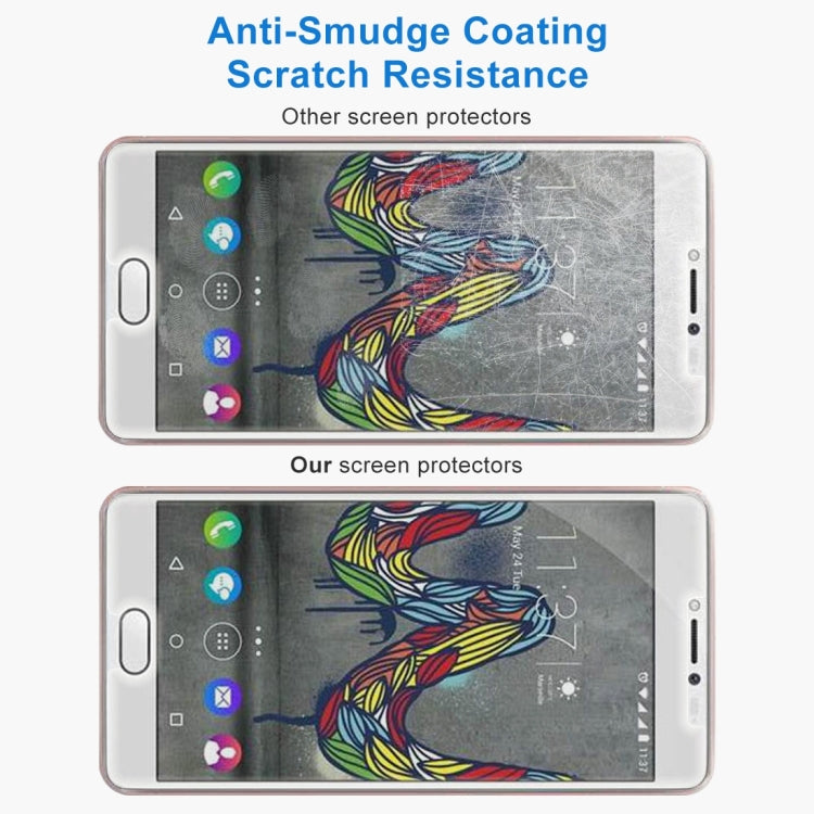 For Wiko U Feel Fab 0.26mm 9H Surface Hardness Explosion-proof Non-full Screen Tempered Glass Screen Film