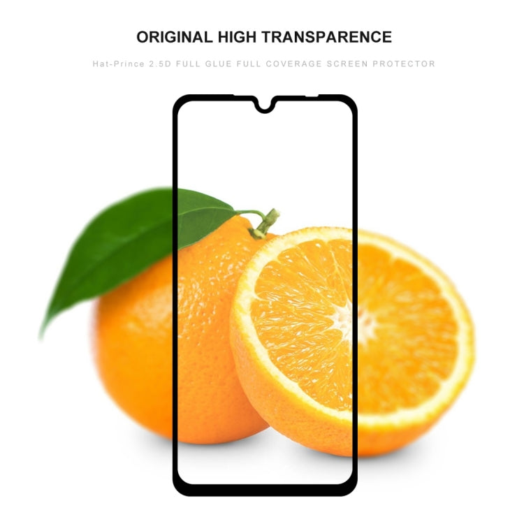 ENKAY Hat-prince Full Glue 0.26mm 9H 2.5D Tempered Glass Film for Xiaomi Redmi Note 7