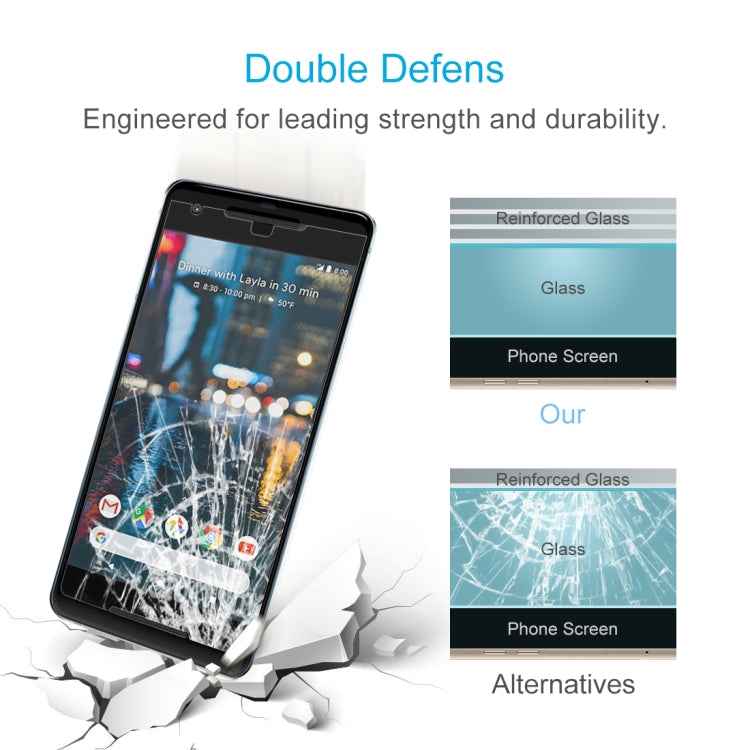 For Google Pixel 2 XL 0.26mm 9H Surface Hardness 2.5D Explosion-proof Tempered Glass Screen Film