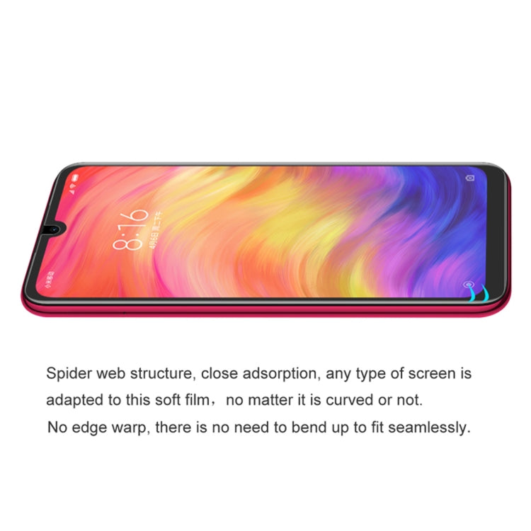 ENKAY Hat-Prince 0.1mm 3D Full Screen Protector Explosion-proof Hydrogel Film for Xiaomi Redmi Note 7, Xiaomi Redmi Note 7