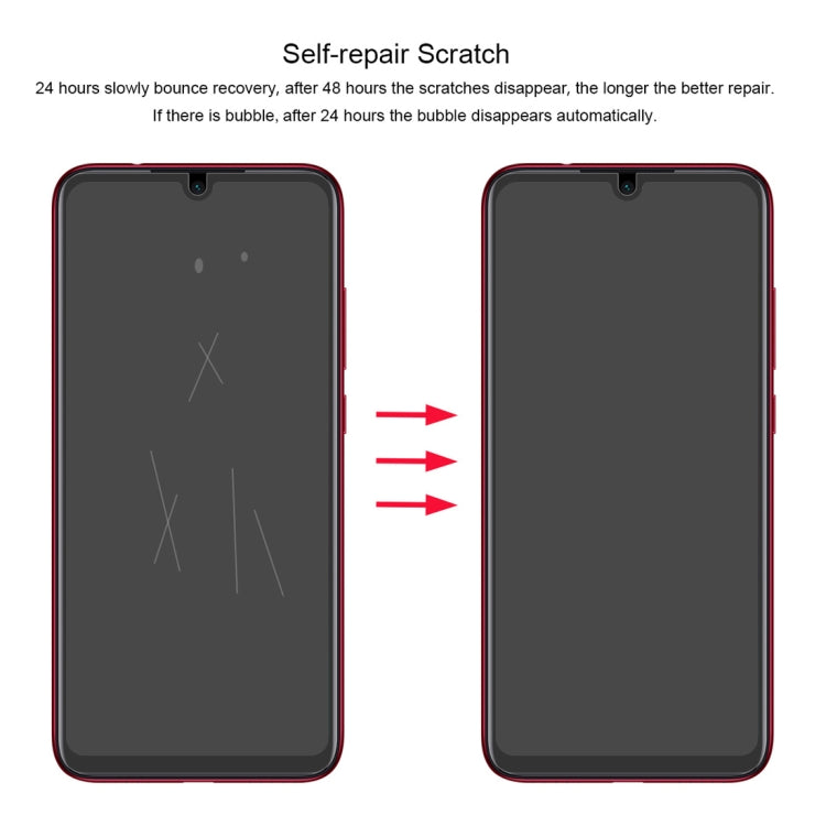 ENKAY Hat-Prince 0.1mm 3D Full Screen Protector Explosion-proof Hydrogel Film for Xiaomi Redmi Note 7, Xiaomi Redmi Note 7