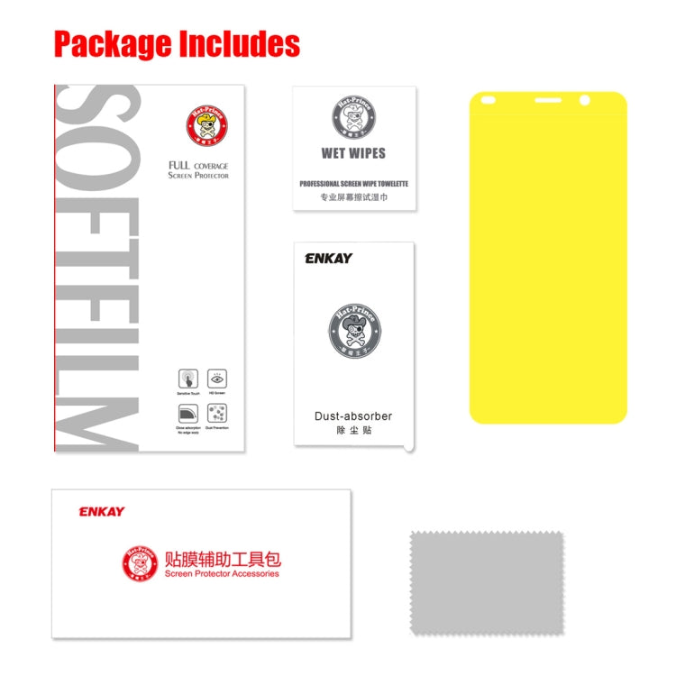 ENKAY Hat-Prince 0.1mm 3D Full Screen Protector Explosion-proof Hydrogel Film for Nokia 9, Nokia 9