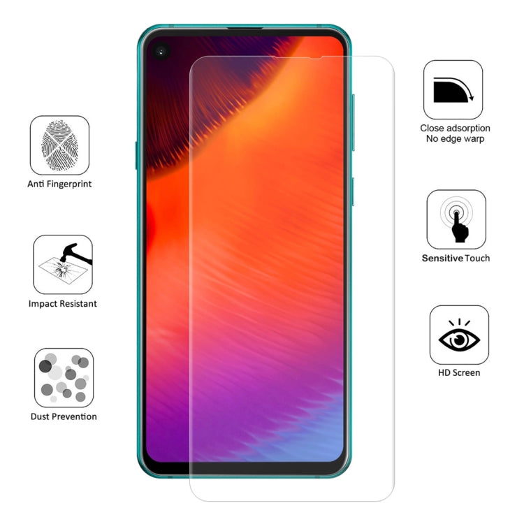 ENKAY Hat-Prince 0.1mm 3D Full Screen Protector Explosion-proof Hydrogel Film for Galaxy A8s, Galaxy A8s