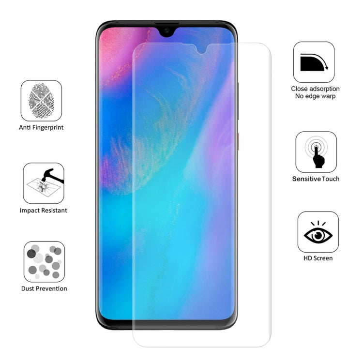 ENKAY Hat-Prince 0.1mm 3D Full Screen Protector Explosion-proof Hydrogel Film for Huawei P30, Huawei P30