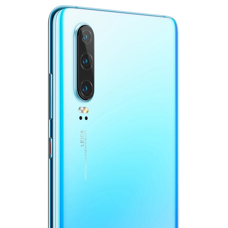 2 PCS ENKAY Hat-Prince 0.2mm 9H 2.15D Round Edge Rear Camera Lens Tempered Glass Film for Huawei P30, Huawei P30