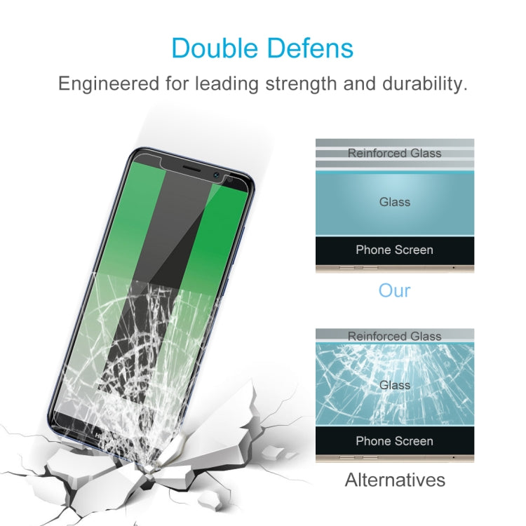100 PCS 0.26mm 9H 2.5D Tempered Glass Film for Huawei Mate 10 Lite, Huawei Mate 10 Lite
