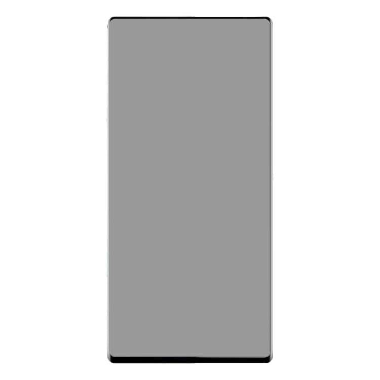 UV Full Cover Anti-spy Tempered Glass Film for Galaxy Note 10+