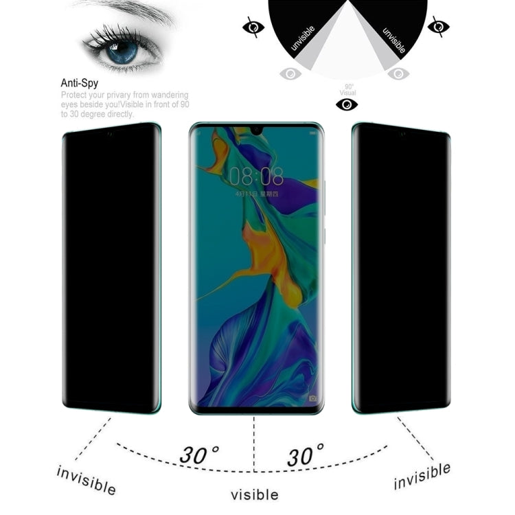 UV Full Cover Anti-spy Tempered Glass Film for Huawei P30 Pro, For Huawei P30 Pro