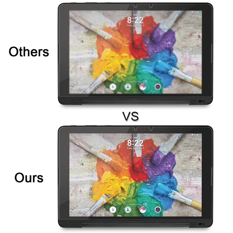 For LG G Pad III 10.1 inch 9H Surface Hardness Tempered Glass Screen Protector