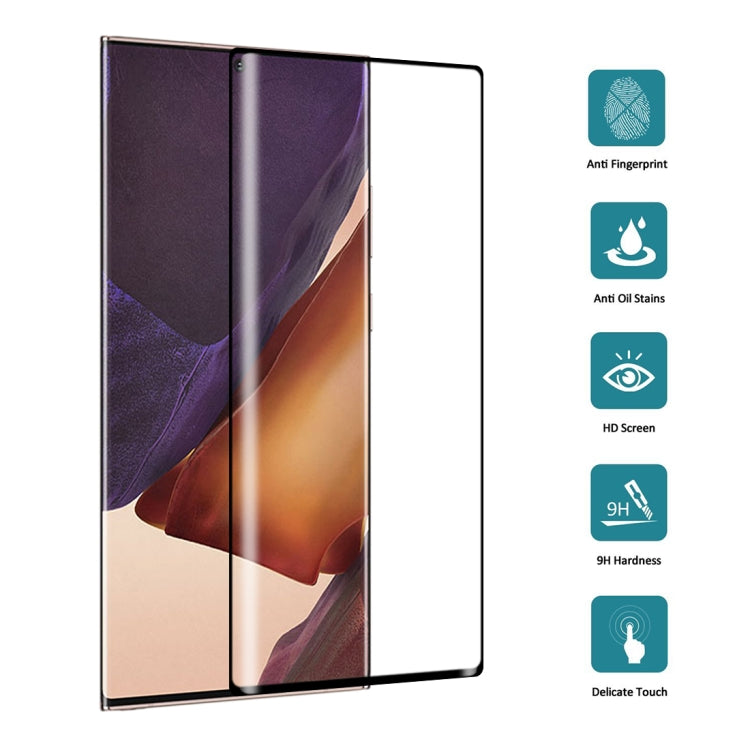For Samsung Galaxy Note20 Ultra 25pcs 3D Curved Edge Full Screen Tempered Glass Film