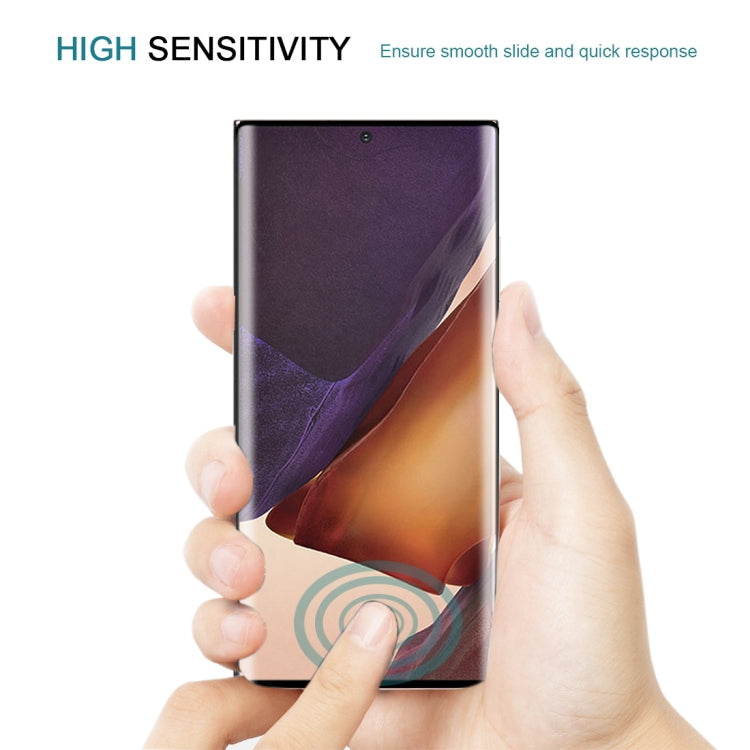 For Samsung Galaxy Note20 Ultra 25pcs 3D Curved Edge Full Screen Tempered Glass Film