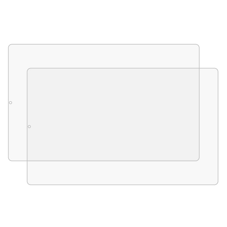 For Lenovo Yoga Tab 5 10.1 inch 2 PCS 9H HD Explosion-proof Tempered Glass Film, For Lenovo Yoga Tab 5 10.1 inch