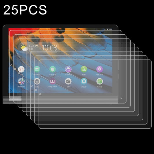 For Lenovo Yoga Tab 5 10.1 inch 25 PCS 9H HD Explosion-proof Tempered Glass Film, For Lenovo Yoga Tab 5 10.1 inch
