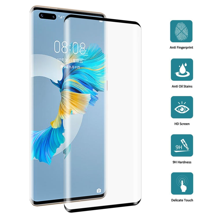 For Huawei Mate 40 Pro 25 PCS 3D Curved Edge Full Screen Tempered Glass Film