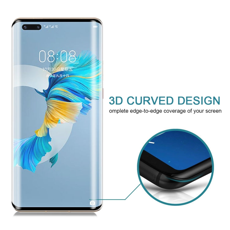 For Huawei Mate 40 Pro 25 PCS 3D Curved Edge Full Screen Tempered Glass Film