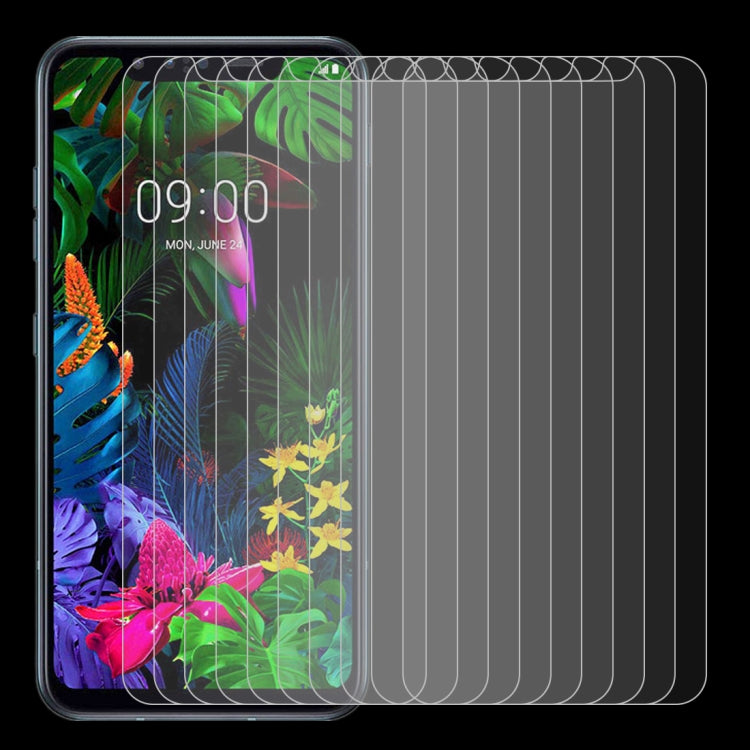 For LG G8s ThinQ 10 PCS 0.26mm 9H 2.5D Tempered Glass Film, For LG G8s ThinQ