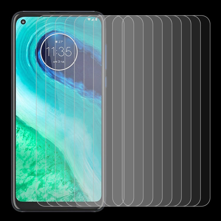 For Motorola Moto G8 10 PCS 0.26mm 9H 2.5D Tempered Glass Film, For Motorola Moto G8
