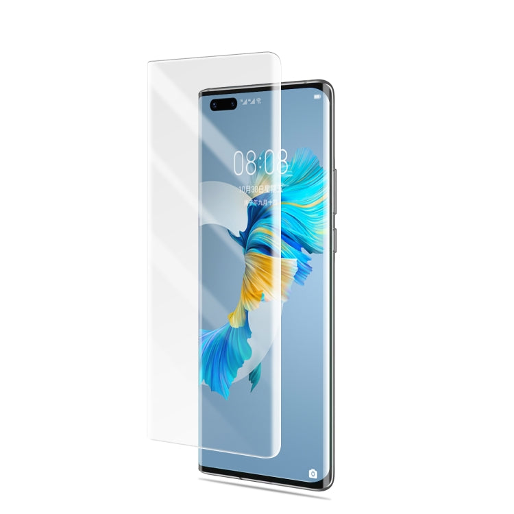mocolo 9H 5D UV Liquid Curved Full Glue Full Screen Tempered Glass for Huawei P40 Pro