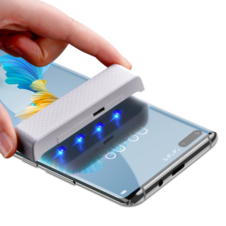 mocolo 9H 5D UV Liquid Curved Full Glue Full Screen Tempered Glass for Huawei P40 Pro