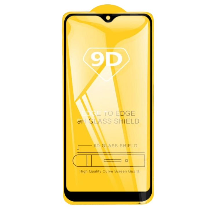 For LG K22 9D Full Glue Full Screen Tempered Glass Film