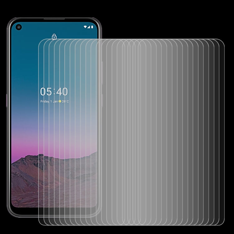 50 PCS For Nokia 5.4 0.26mm 9H 2.5D Tempered Glass Film, For Nokia 5.4 (50 PCS)
