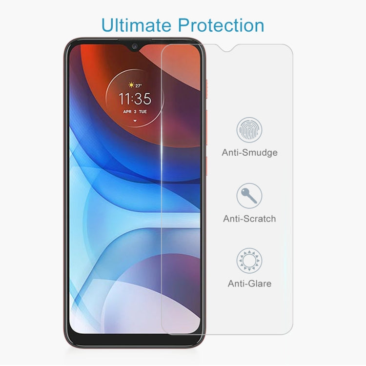For Motorola Moto E7 Power / E7i Power 10 PCS 0.26mm 9H 2.5D Tempered Glass Film, For Motorola Moto E7 Power / E7i Power (10 PCS)