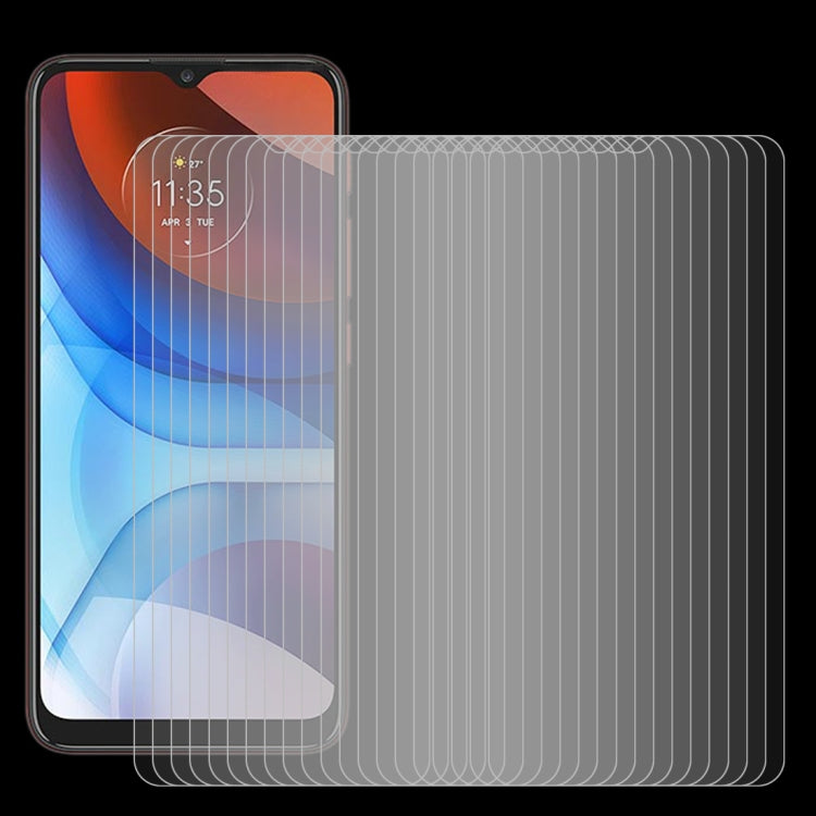 For Motorola Moto E7 Power / E7i Power 50 PCS 0.26mm 9H 2.5D Tempered Glass Film, For Motorola Moto E7 Power / E7i Power  (50 PCS)