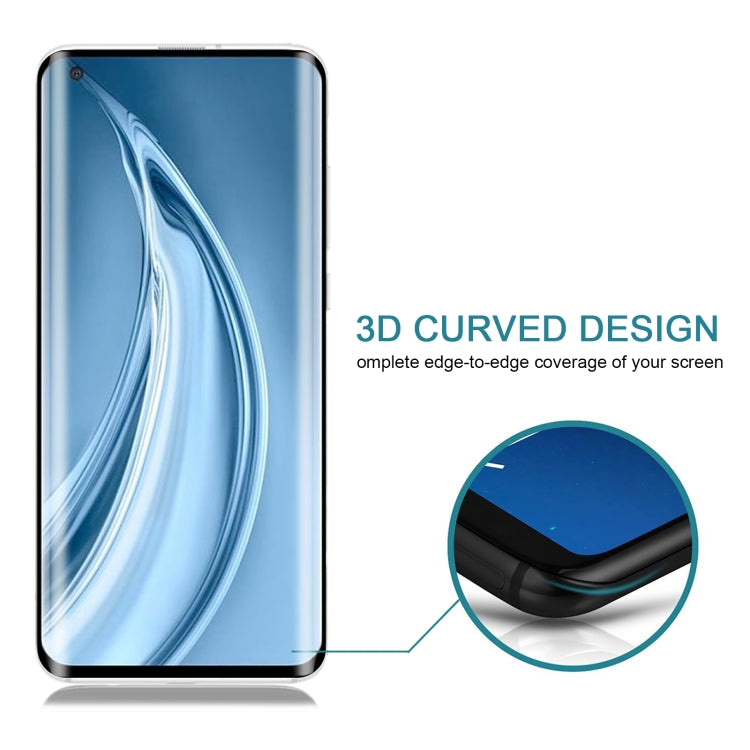 For Xiaomi Mi 10S 5G 25 PCS 3D Curved Edge Full Screen Tempered Glass Film