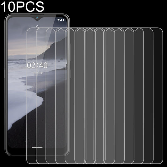For Nokia 2.4 10 PCS 0.26mm 9H 2.5D Tempered Glass Film, For Nokia 2.4 (10 PCS)