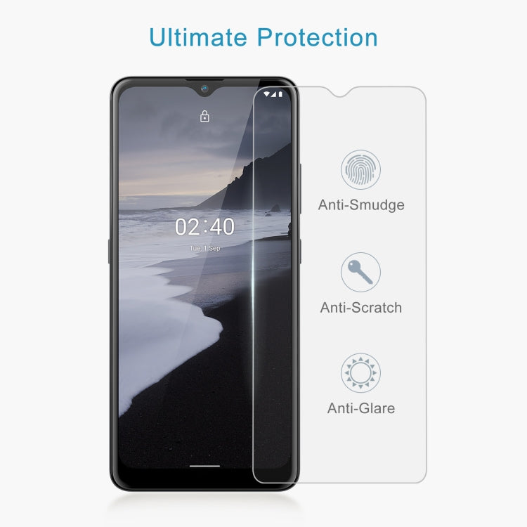 For Nokia 2.4 10 PCS 0.26mm 9H 2.5D Tempered Glass Film, For Nokia 2.4 (10 PCS)