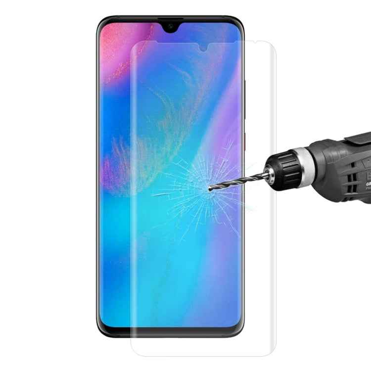 ENKAY Hat-Prince 0.26mm 9H 3D Explosion-proof Full Screen Curved Heat Bending Tempered Glass Film for Huawei P30 Pro