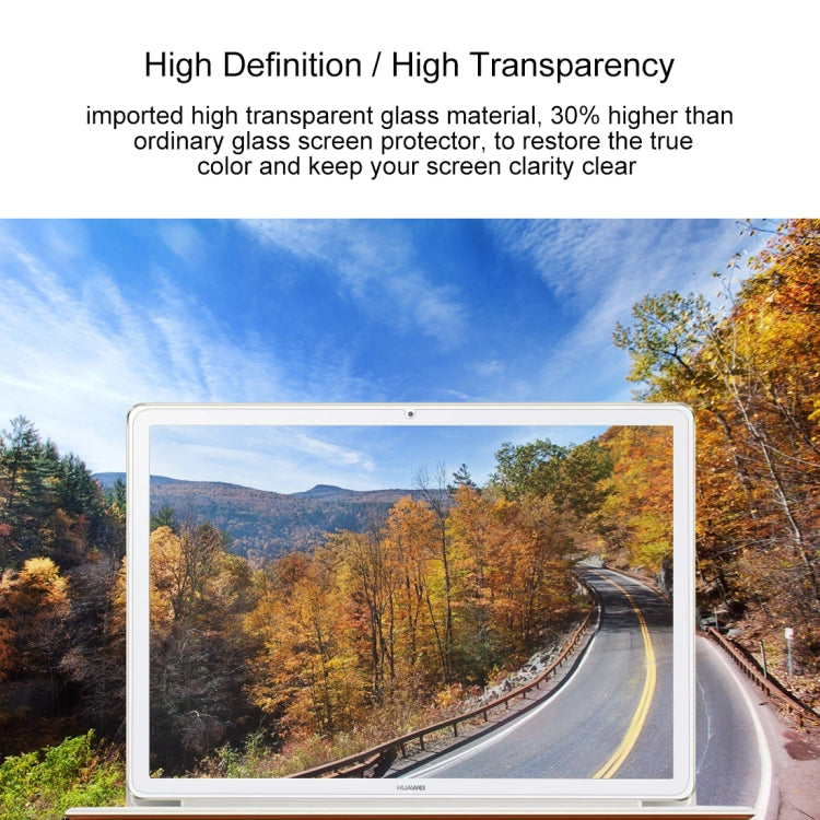 0.4mm 9H Surface Hardness Full Screen Tempered Glass Film for Huawei MateBook E 12 inch, MateBook E 12 inch