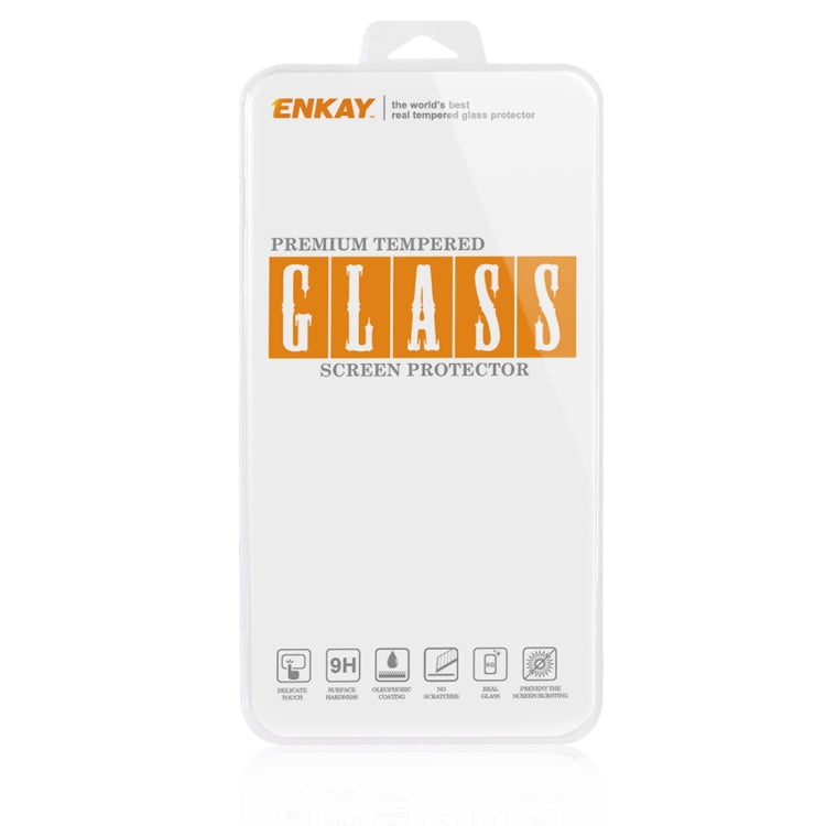 ENKAY for Xiaomi Redmi 5 Plus 0.26mm 9H Surface Hardness 2.5D Curved Tempered Glass Screen Protector Film