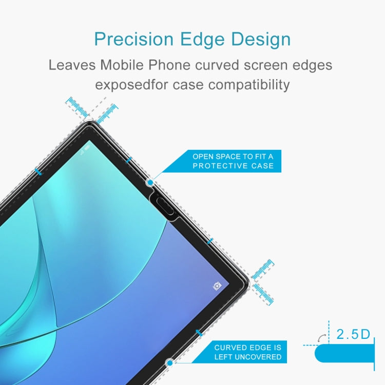 9H 2.5D Explosion-proof Tempered Glass Film for Huawei Mediapad M6 10.8 inch, For Huawei Mediapad M6 10.8 inch