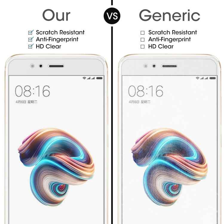 For Xiaomi Mi 5X / A1 0.26mm 9H Surface Hardness 2.5D Explosion-proof Full Screen Tempered Glass Screen Film