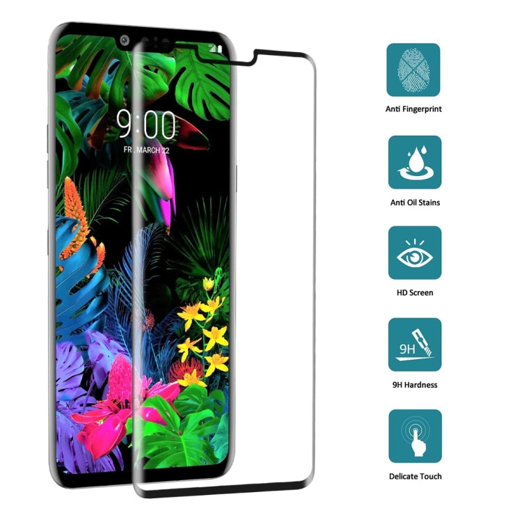 9H 3D Full Screen Tempered Glass Film for LG G8 ThinQ, For LG G8 ThinQ(1 PC)