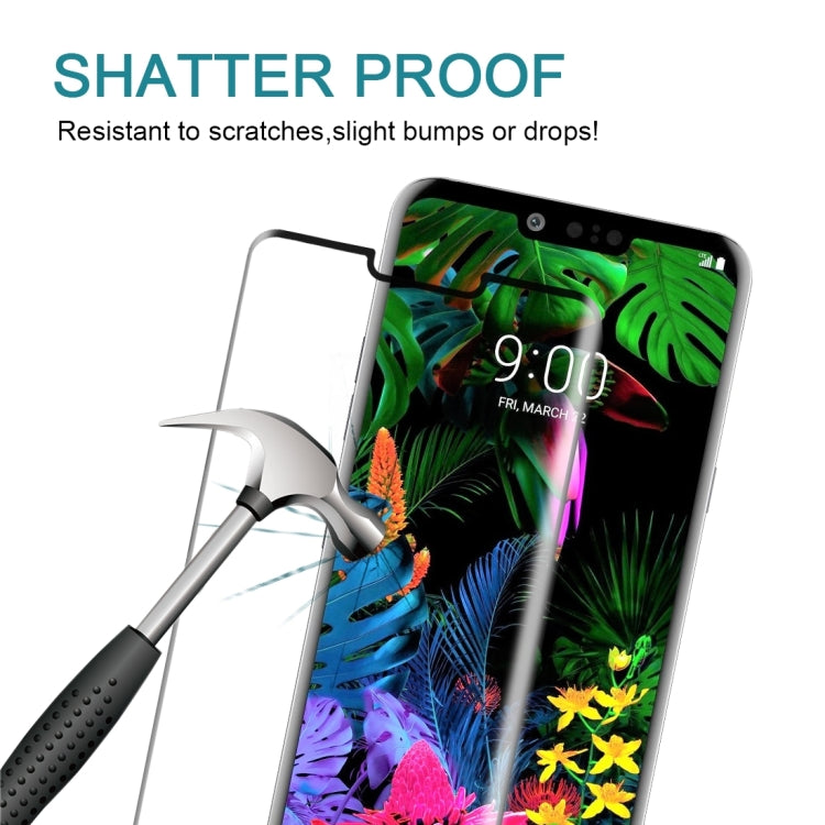 9H 3D Full Screen Tempered Glass Film for LG G8 ThinQ, For LG G8 ThinQ(1 PC)
