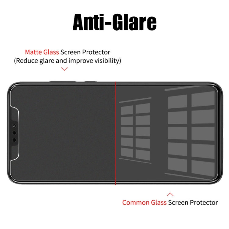 For iPhone X / XS / iPhone 11 Pro 10pcs Non-Full Matte Frosted Tempered Glass Film, For iPhone X / XS / iPhone 11 Pro(10 PCS)