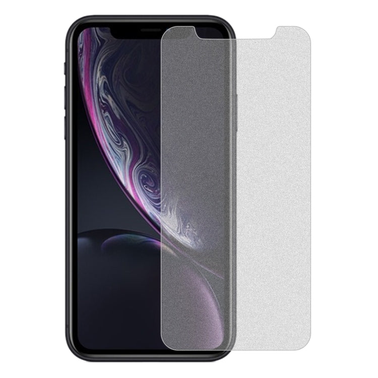 For iPhone XR / iPhone 11 10pcs Non-Full Matte Frosted Tempered Glass Film, For iPhone XR / iPhone 11(10 PCS)