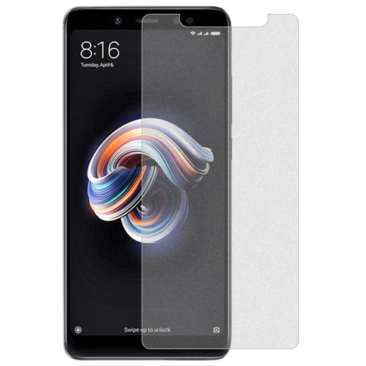 Non-Full Matte Frosted Tempered Glass Film for Xiaomi Redmi Note 5 / Note 5 Pro