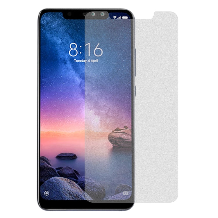 Non-Full Matte Frosted Tempered Glass Film for Xiaomi Redmi Note 6 Pro