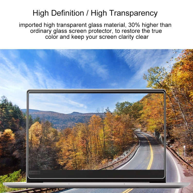 0.4mm 9H Surface Hardness Full Screen Tempered Glass Film for Lenovo Ideapad 720S 13.3 inch