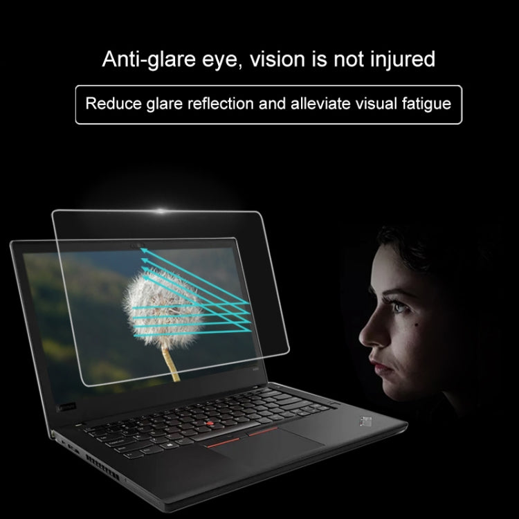 0.4mm 9H Surface Hardness Full Screen Tempered Glass Film for Lenovo ThinkPad A485 14 inch, Lenovo A485