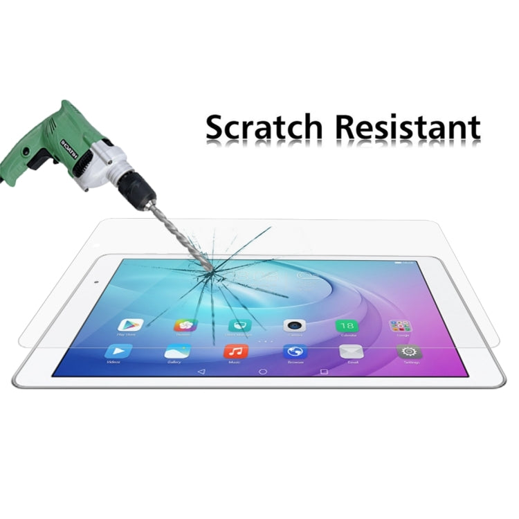 75 PCS 10 inch 0.4mm Universal 9H Surface Hardness Tempered Glass Screen Protector