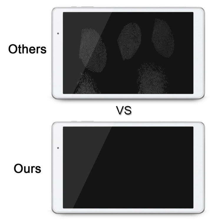 75 PCS 10 inch 0.4mm Universal 9H Surface Hardness Tempered Glass Screen Protector