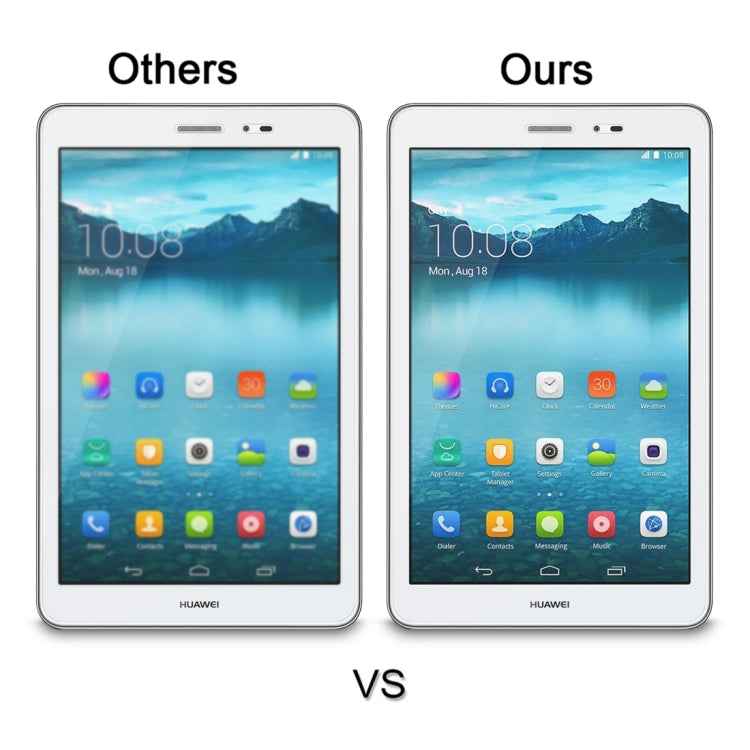 2 PCS for Huawei MediaPad T2 8.0 Pro 0.4mm 9H Surface Hardness Full Screen Tempered Glass Screen Protector