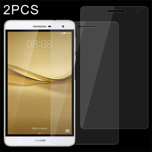2 PCS for Huawei MediaPad T2 7.0 Pro 0.4mm 9H Surface Hardness Full Screen Tempered Glass Screen Protector