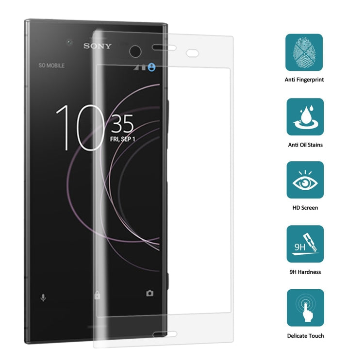 For Sony Xperia XZ1 0.26mm 9H Surface Hardness 3D Full Screen Tempered Glass Screen Protector, For Xperia XZ1, Sony Xperia XZ1